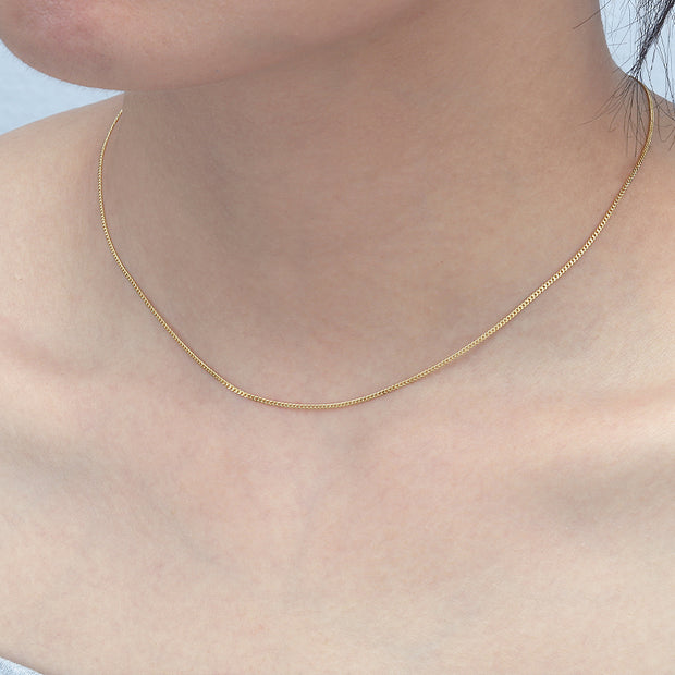3mm Curb Chain Sterling Silver