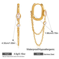 Fringe Drop Earrings | Non-Tarnish | Women's Jewelry