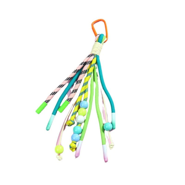 Bohemian Paracord Beaded Keychain JJH31