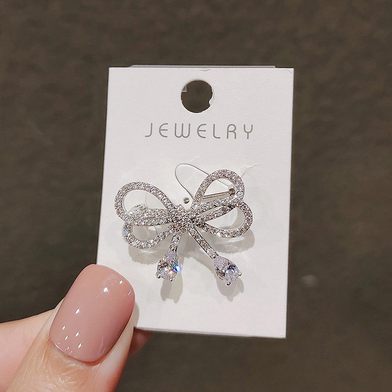 Anti-Gaping Bowknot Fashion Brooch JWX231