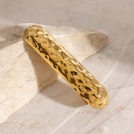 Hammered Hair Clip Side Barrette Clip JXHW2407041