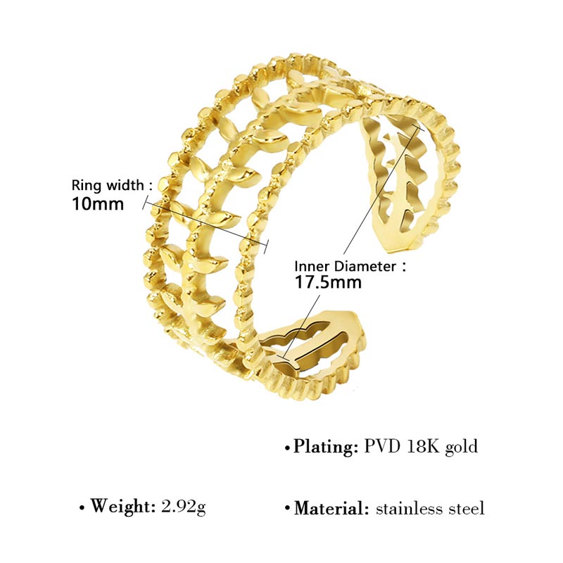 Wheat Open Ring JSR21062804G