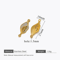 New Trendy Butterfly Pendant Full CZ Sparkling JXCY2283