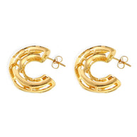 Hollow C Shape Earring