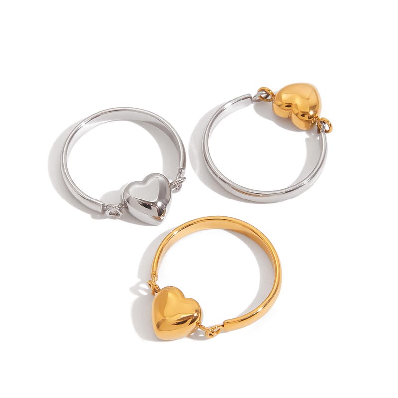 Puff Heart Ring