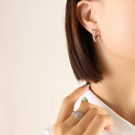 Minimalist Geometric Earring