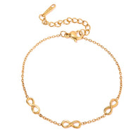 3 Infinity Bracelet