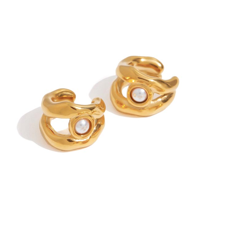 Two Row Textured Ear Cuff