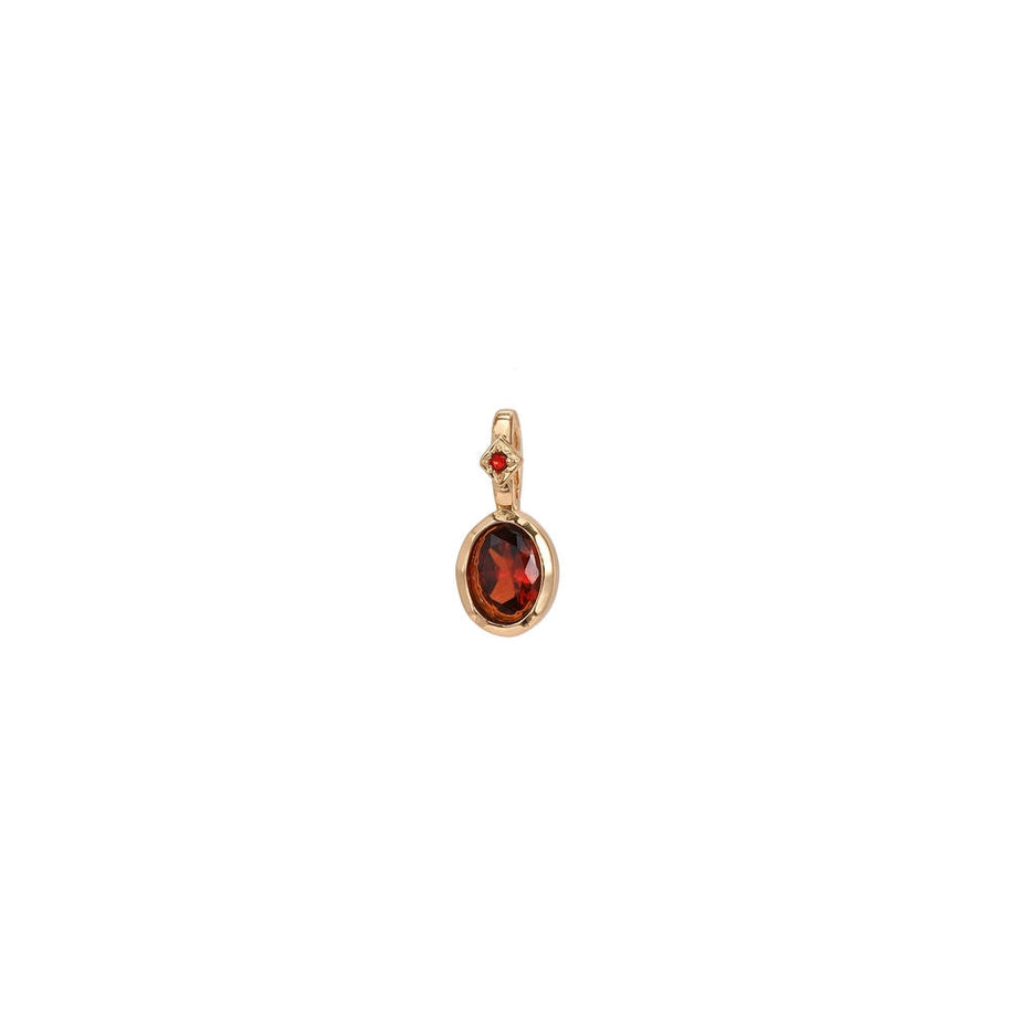 Adjustable Chain 12 Birthstones Pendant 18K Gold JX010405GK