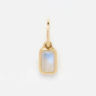 Square Shape 12 Birthstones Pendant Colorful Zircon DIY Charm