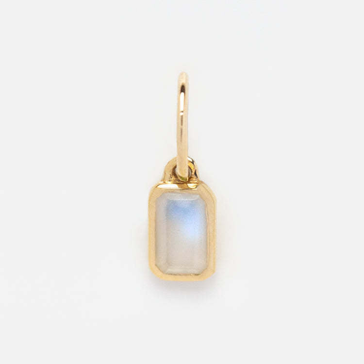 Square Shape 12 Birthstones Pendant Colorful Zircon DIY Charm