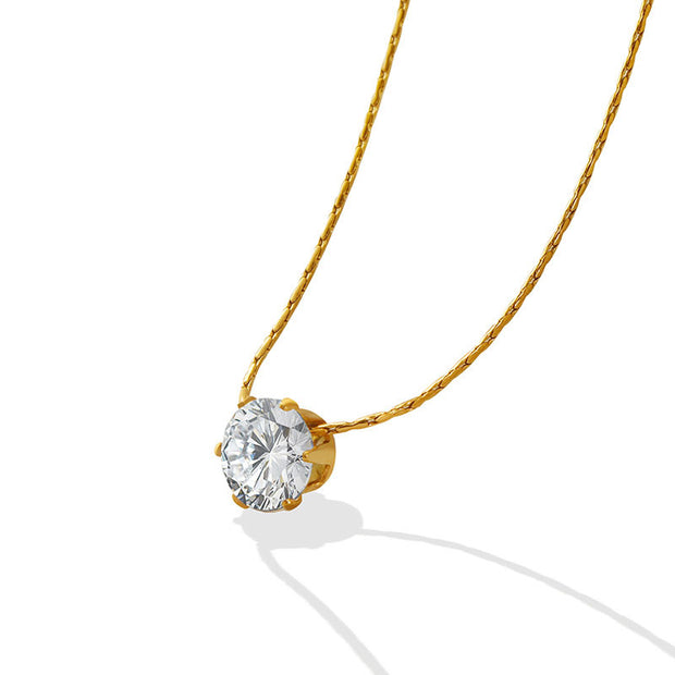 CZ Clavicle Chain