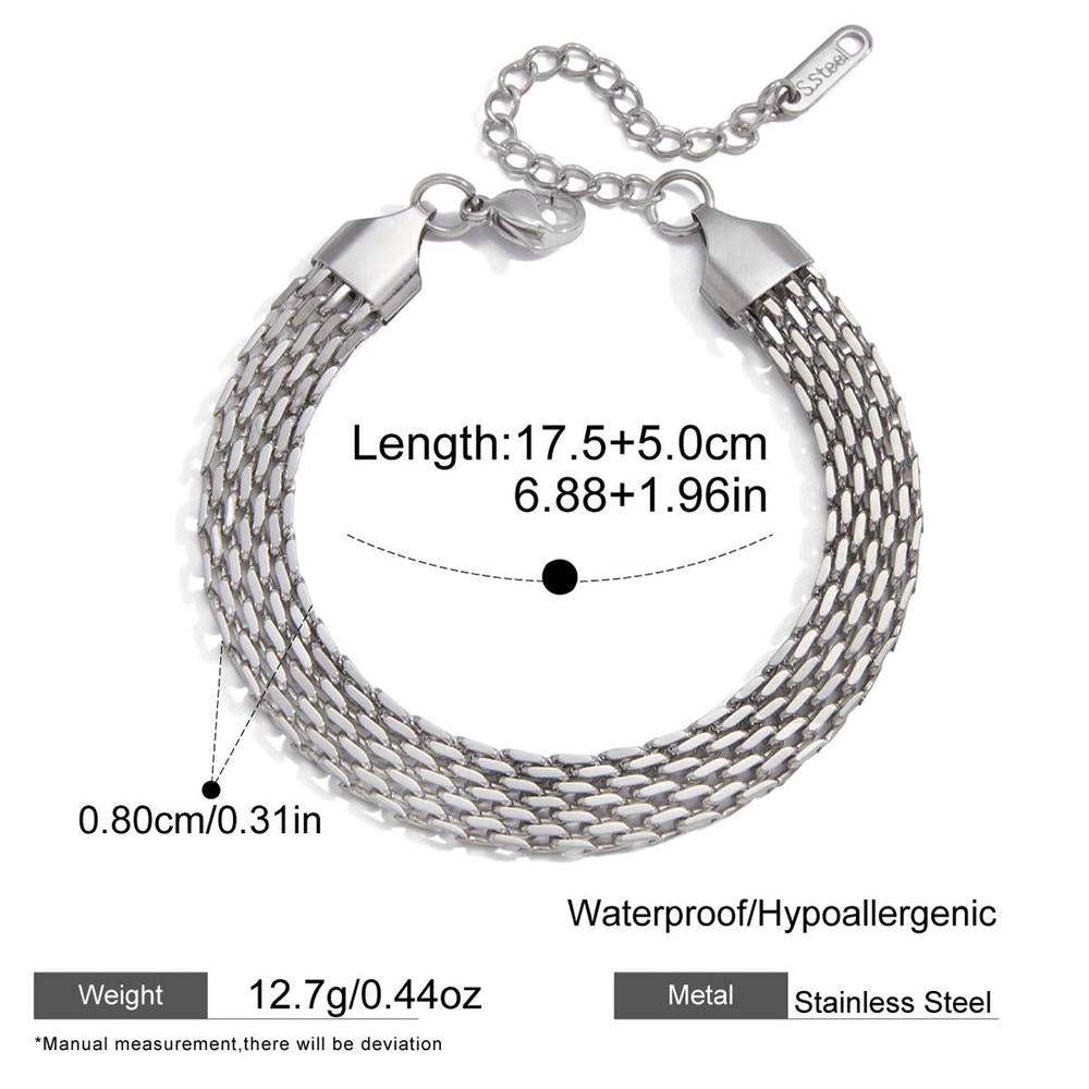 Cuban Bracelet | Stainless Luxury | Non-Tarnish Women's