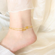 Love And Heart Two Layer Bracelet