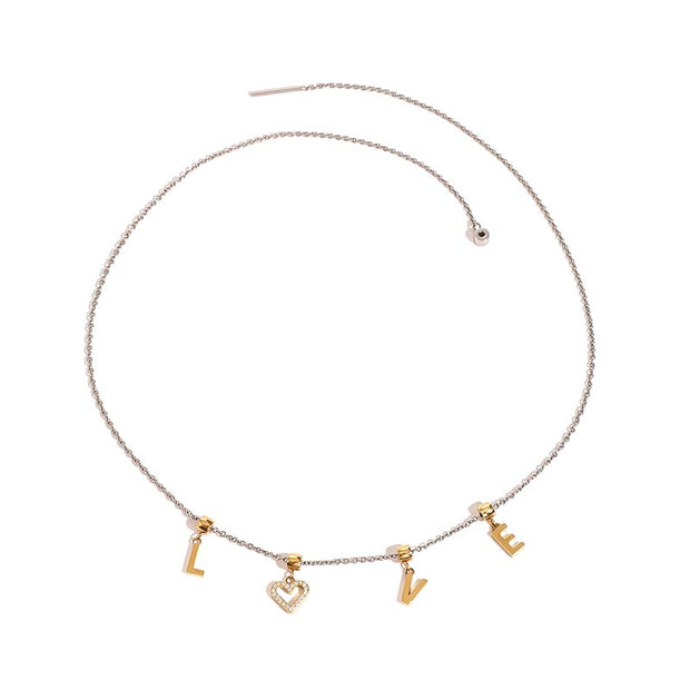 Love Letter Charm Necklace