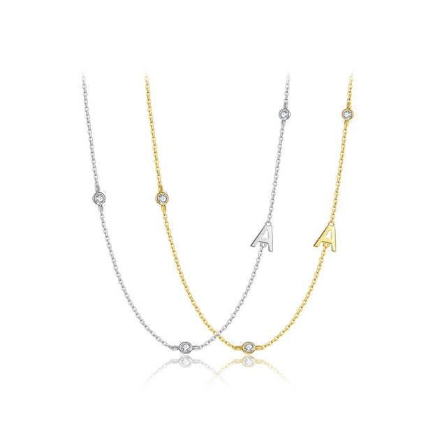 Initial Choker Necklace JMS174