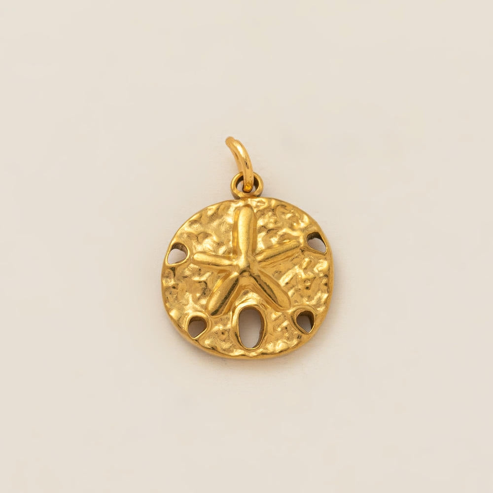DIY Base Chain Necklace Sea Life Pendant Steel 18K Gold