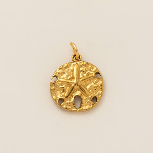 DIY Base Chain Necklace Sea Life Pendant Steel 18K Gold