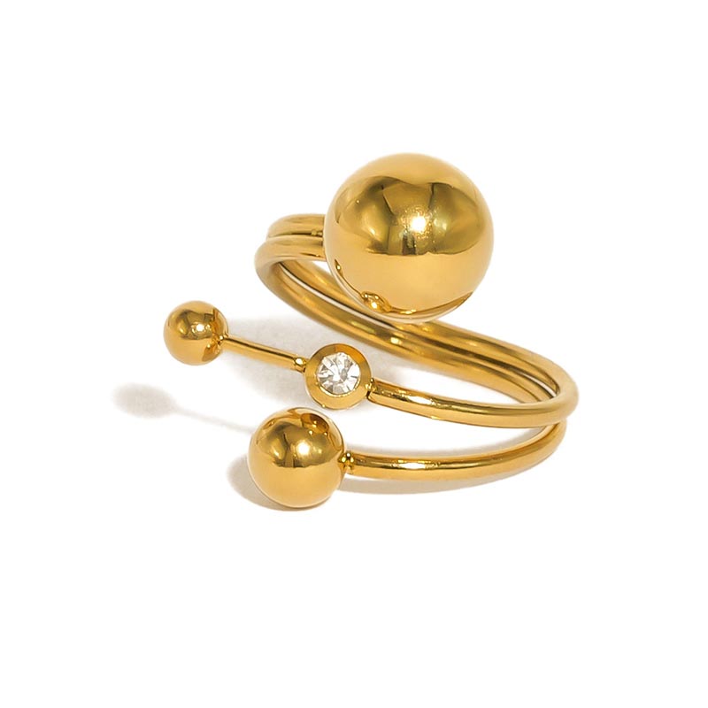 Geometric Ball Open Ring JSR020010
