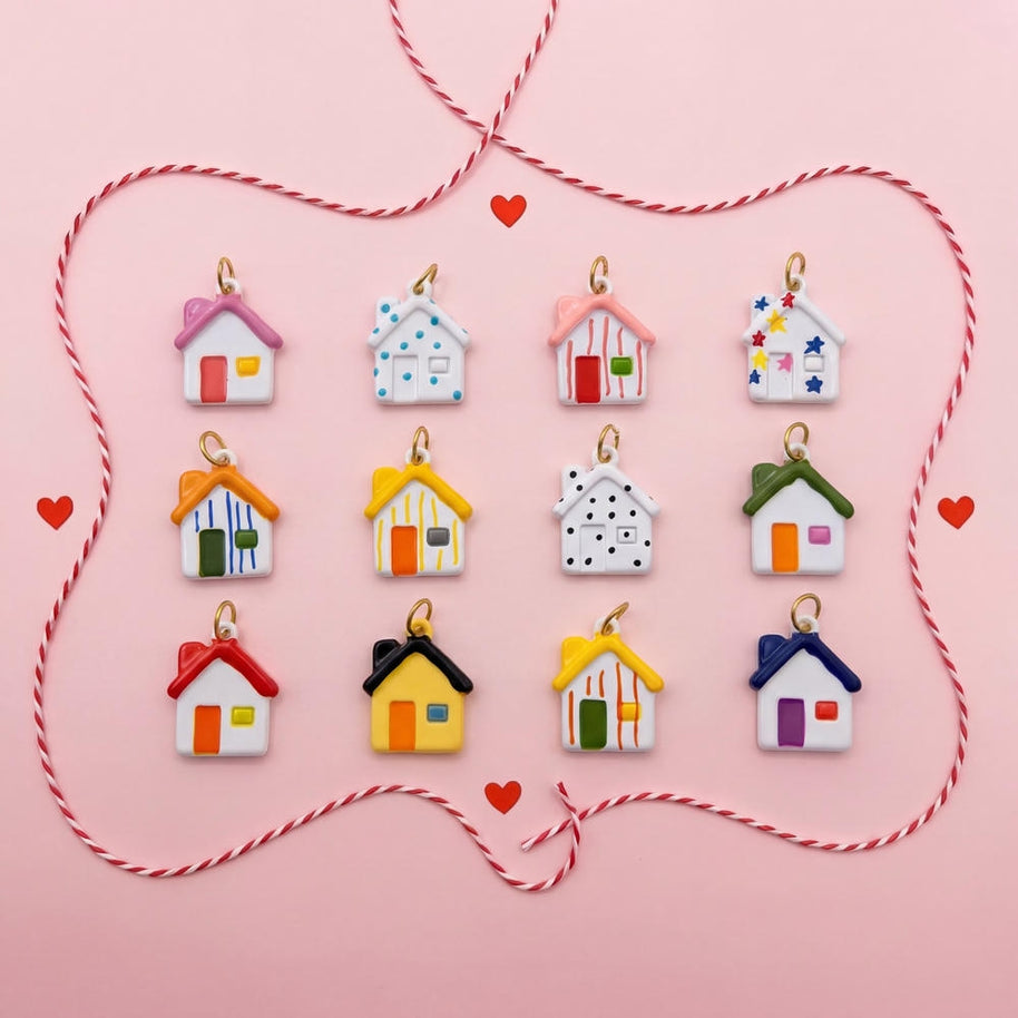 House Motif Footwear Ornament 18K Gold JX26041248GK