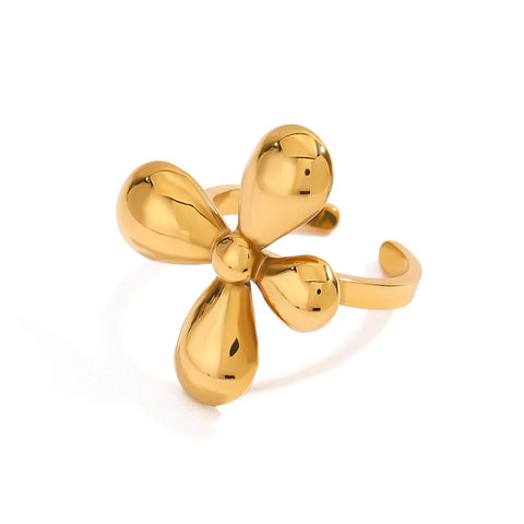 Flower Open Ring