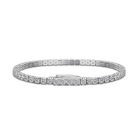 3mm Sterling Silver Tennis Bracelet JDY150360