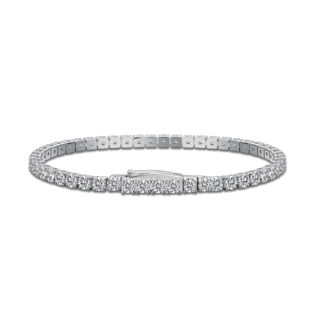 3mm Sterling Silver Tennis Bracelet JDY150360
