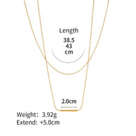 Bar Two Layer Chain