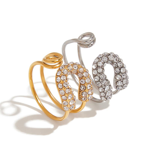 Paperclip Open Ring JXR0302016