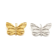 Stainless Steel Butterfly Brooch | Elegant Pin for Women