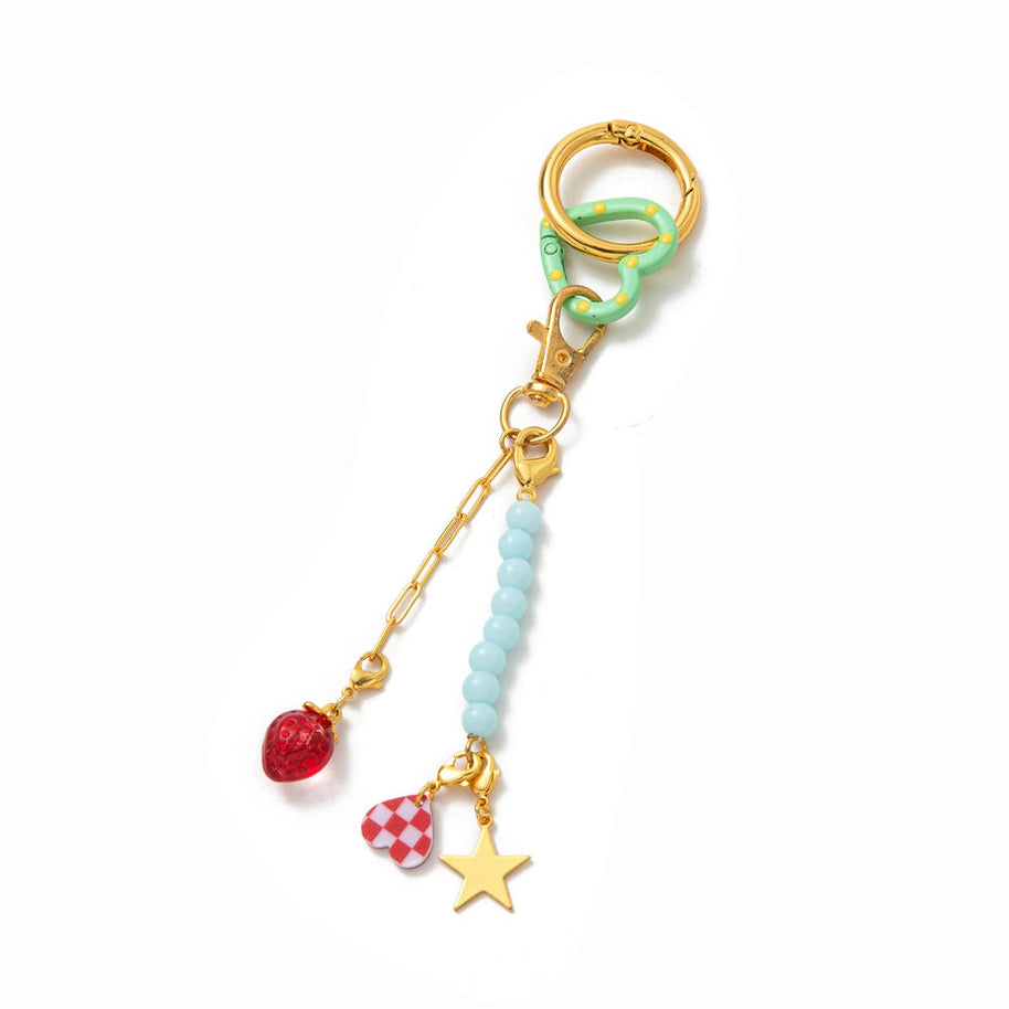Fashion Trends Dopamine DIY Bag Charms Keychain Accessories