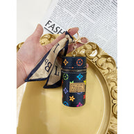 Lipstick Bag Keychain | Mini Cylinr Pouch | PVC Wallet