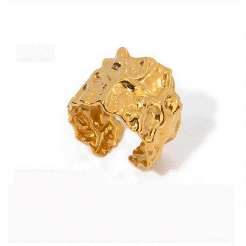 Molten Open Band Ring