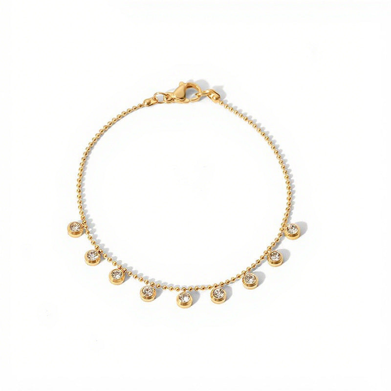 CZ Charm Bracelet