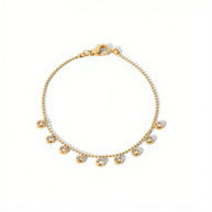 CZ Charm Bracelet