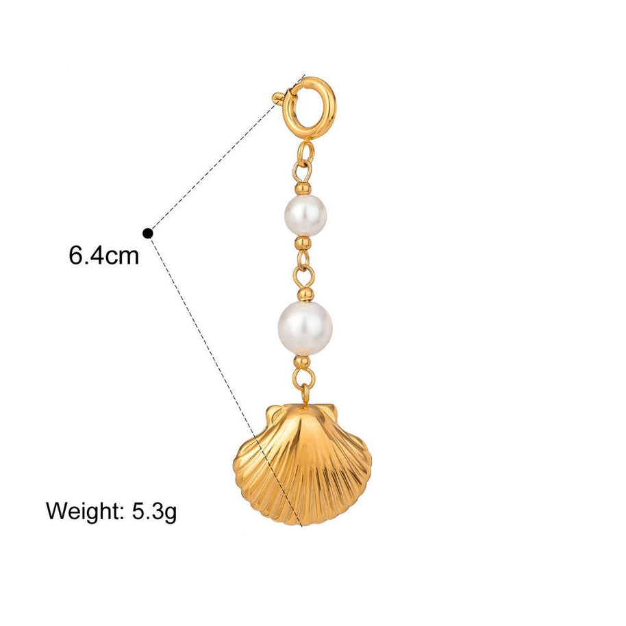 Stainless Steel Bikini Pendant Connector DIY 18K Gold Plated