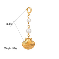 Stainless Steel Bikini Pendant Connector DIY 18K Gold Plated