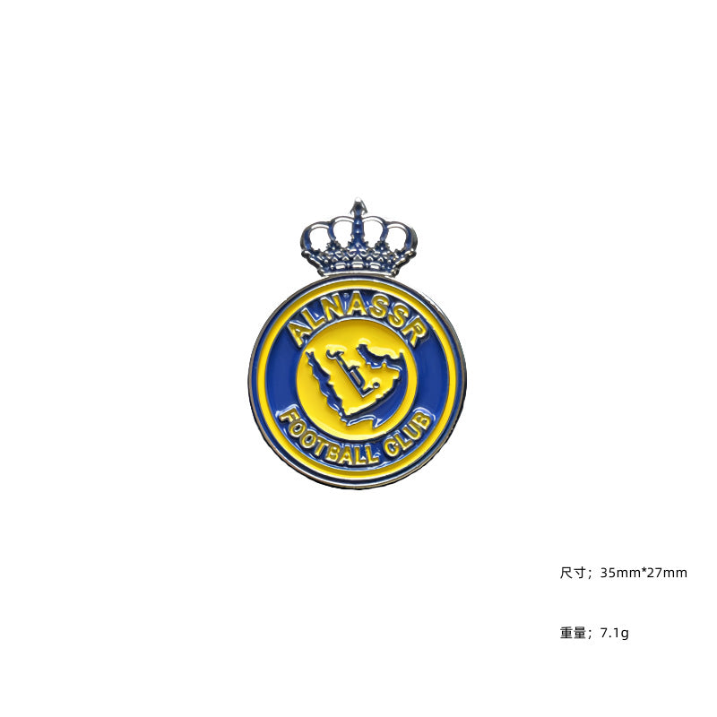 Club Football Pin | Real Madrid Chelsea Man City | Badge