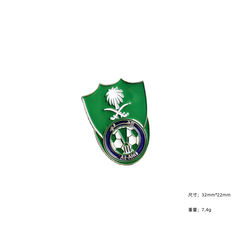 Club Football Pin | Real Madrid Chelsea Man City | Badge
