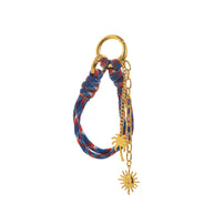 Rope Chain Bag Charm Lucky Horseshoe Smile Accessories