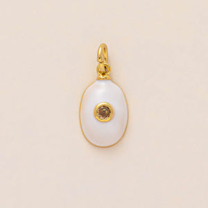 Colorful 12 Birthstones Zircon Charm Round Square DIY