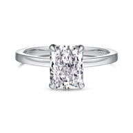 Ice Flower Cut CZ Engagement Ring JDY120871
