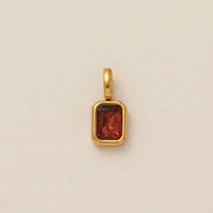 Birthstone Customized Clog Charm 18K Gold JX26041204GK