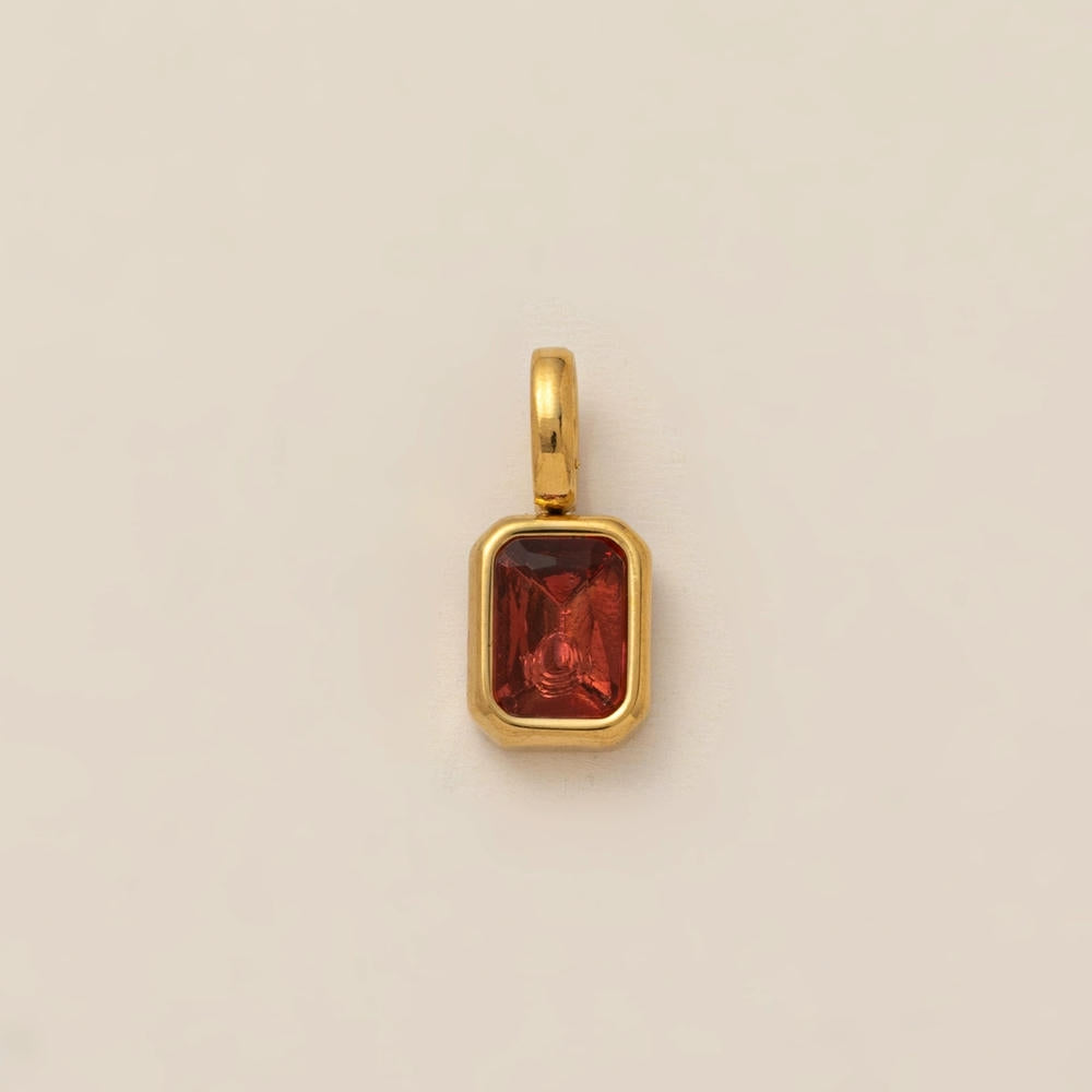 Birthstone Customized Clog Charm 18K Gold JX26041204GK