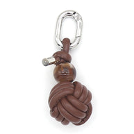 Tael Keychain | PU Braid Ball | DIY Charm for Shoes