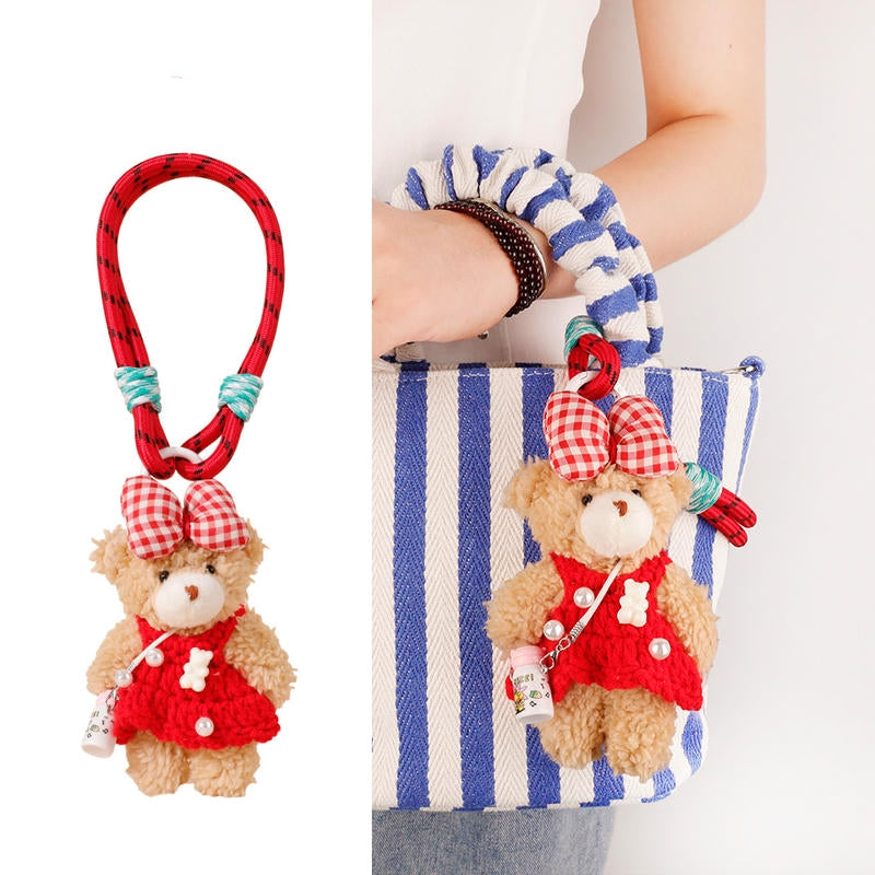 Adorable Puppy Keychain | Couple Bag & Car Charm Gift