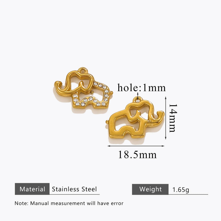 New Trendy Butterfly Pendant Full CZ Sparkling JXCY2283