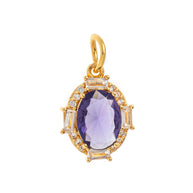 12 Birthstones Charm Adjustable Chain Stainless Steel