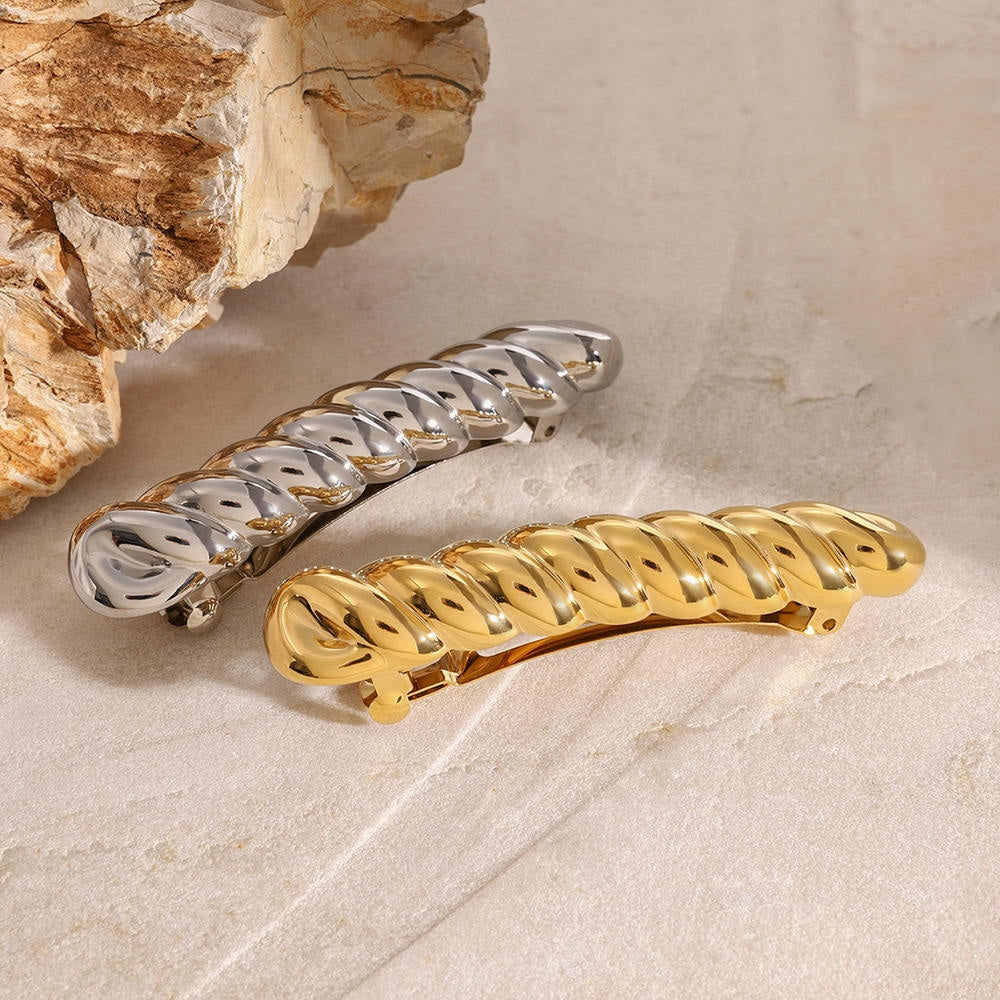 Stainless Steel Hair Clip High End Barrette JXH2408006