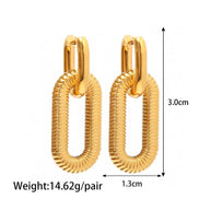 Double Link Earrings